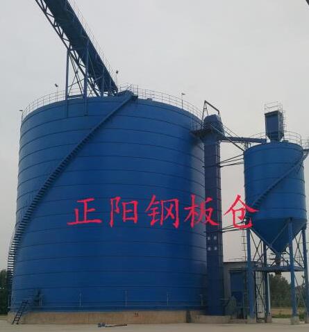 下花园大型矿粉钢板库